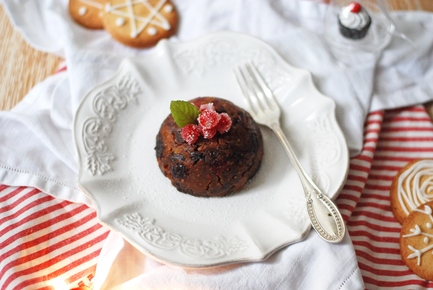 dolce tipico anglosassone del periodo di natale con canditi 