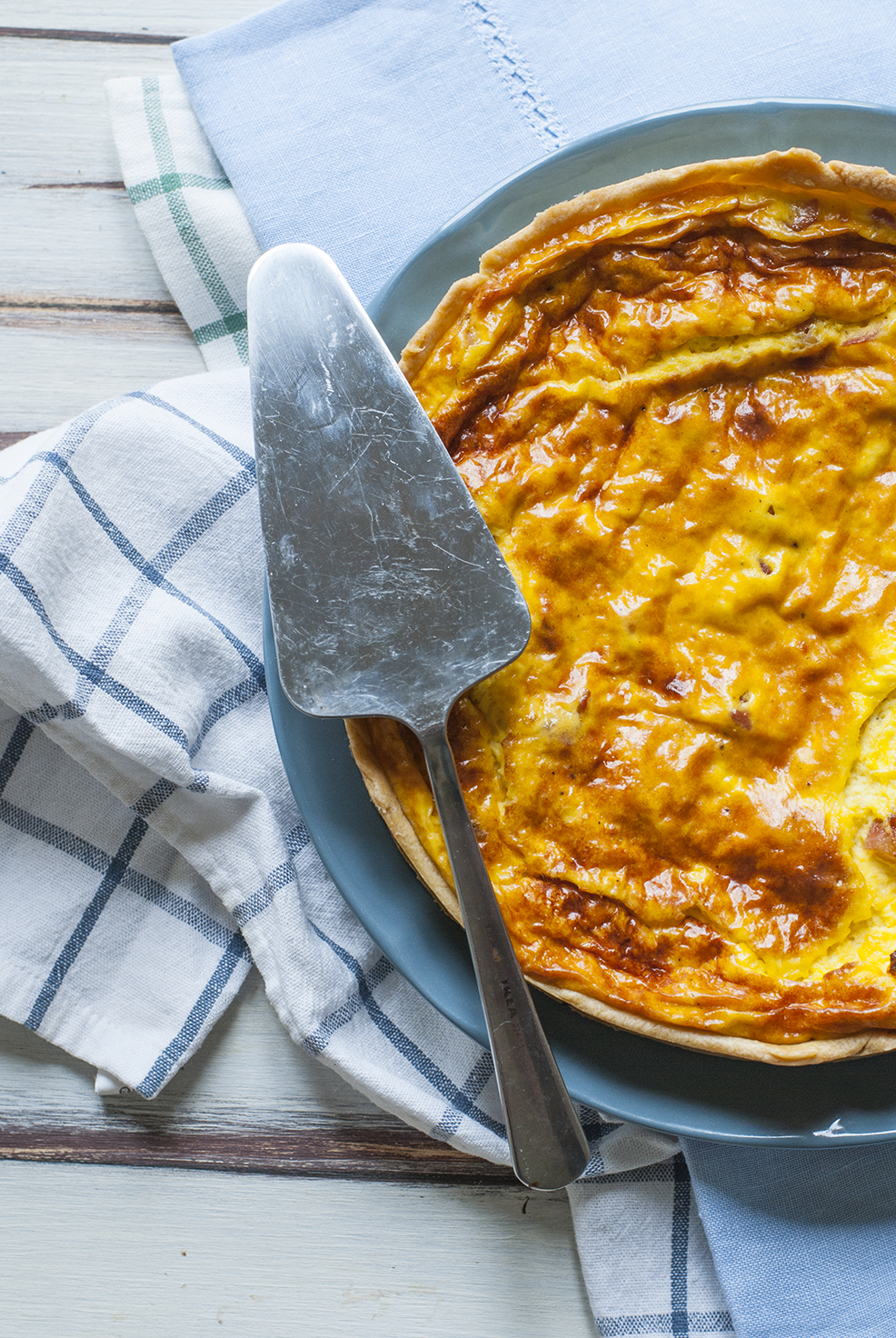 quiche lorraine con pate a foncer